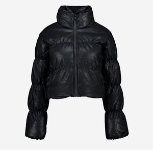 Ci Sono Women's Black Puffer Jacket